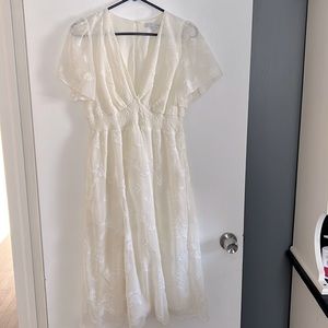 Baltic born off white dress